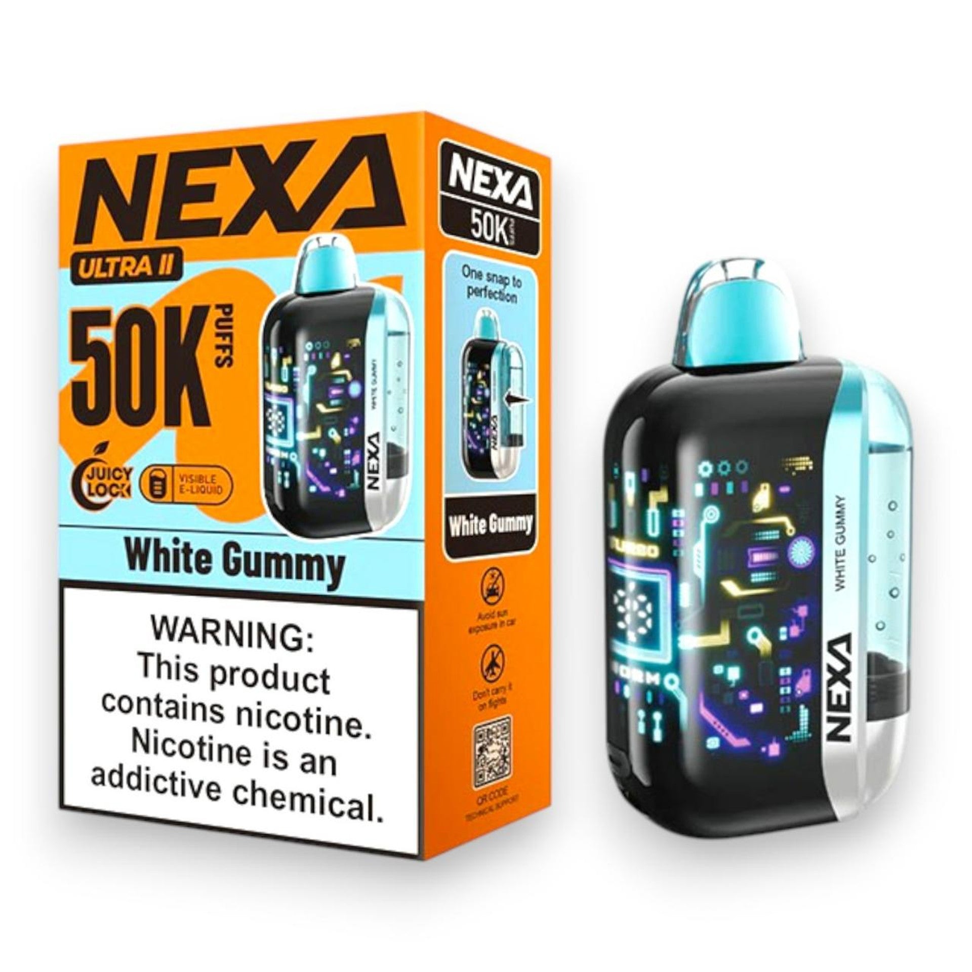 Nexa Ultra II 50K Puffs Disposable Vape Device - 5ct.