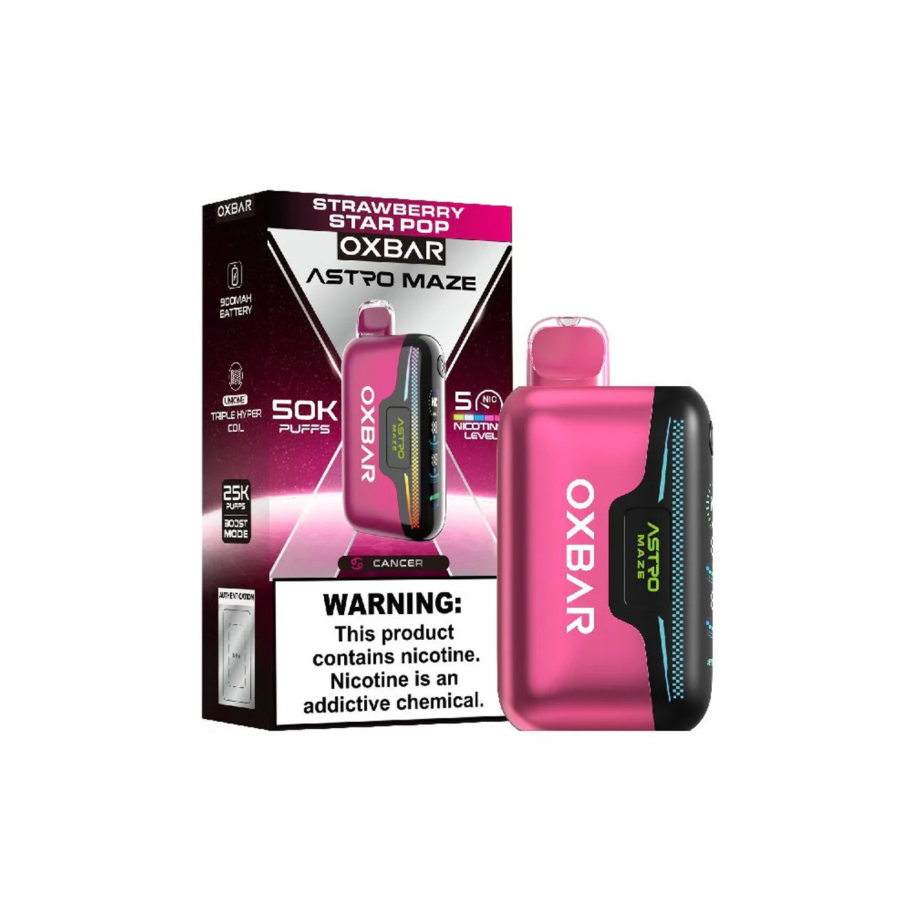 OXBAR Astro Maze 50K Vape - 5ct
