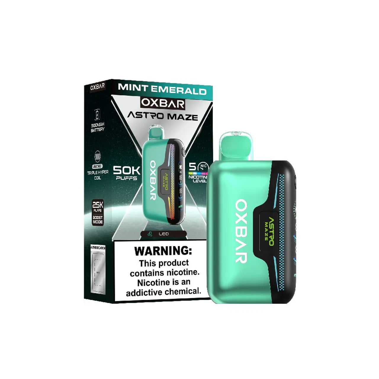 OXBAR Astro Maze 50K Vape - 5ct