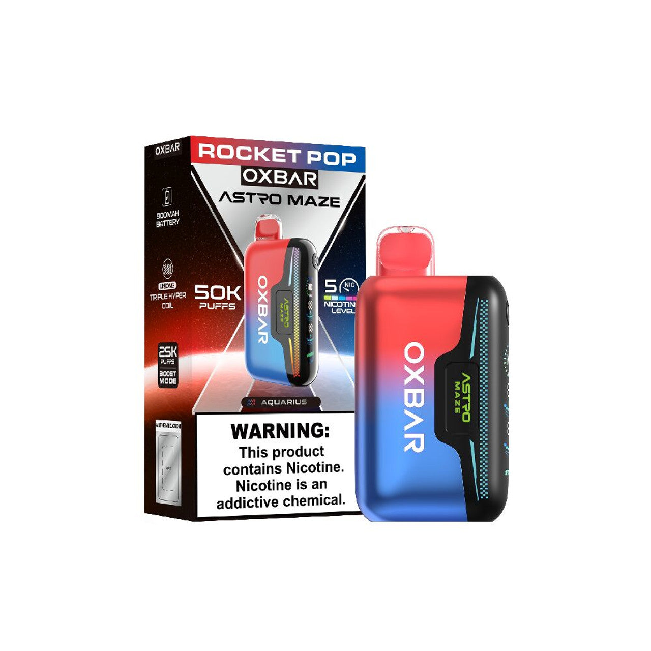 OXBAR Astro Maze 50K Vape - 5ct