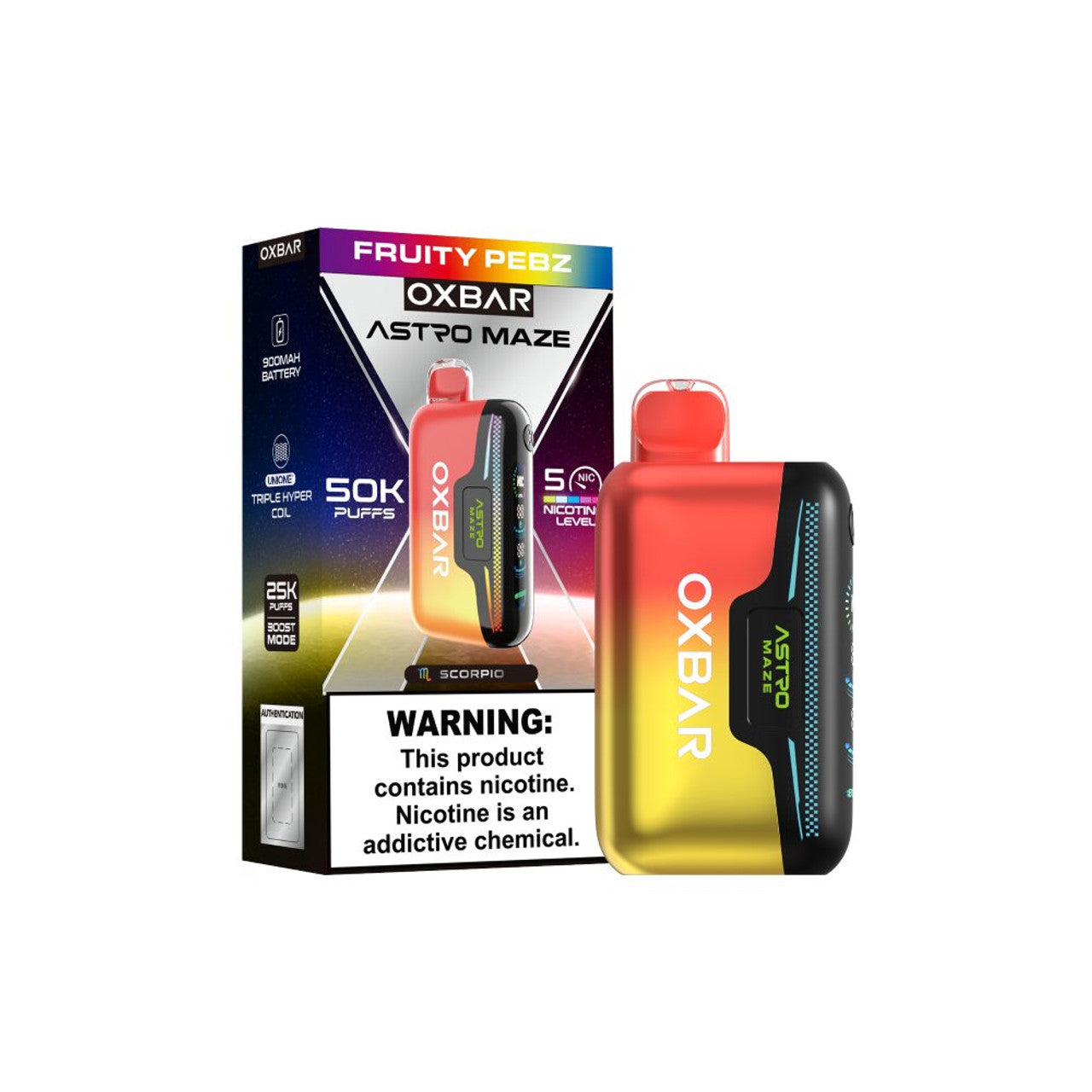 OXBAR Astro Maze 50K Vape - 5ct