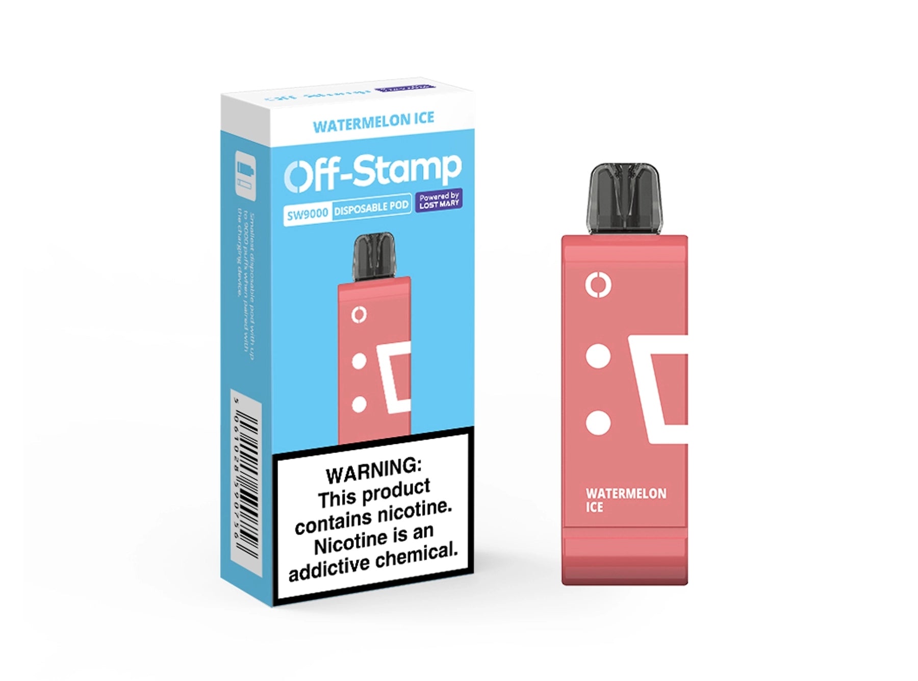 Off-Stamp SW9000 Pod Disposable Vape Kit by Lost Mary Wholesale - 1 Box / 5pcs