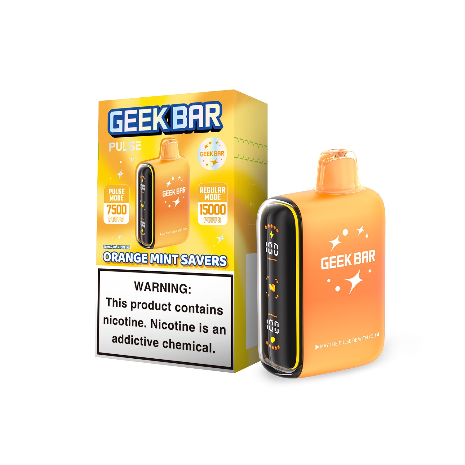 (Pre-Order) Geek Bar Pulse Saver Edition 15000 Puffs Vape - 5ct