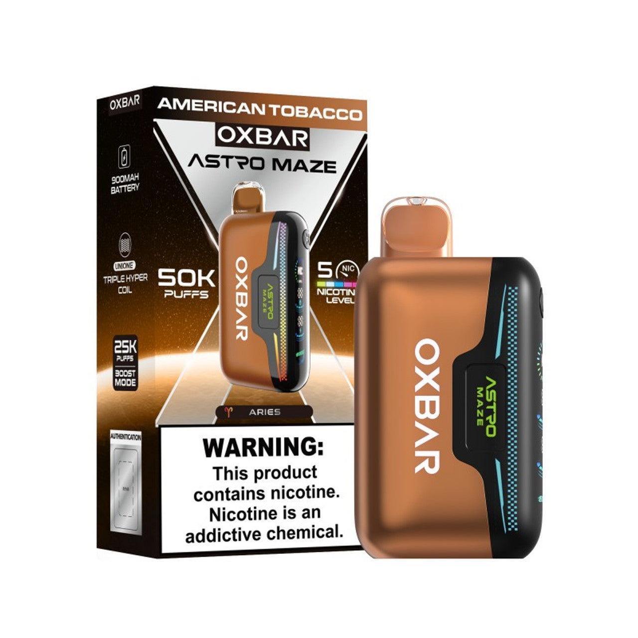 OXBAR Astro Maze 50K Vape - 5ct