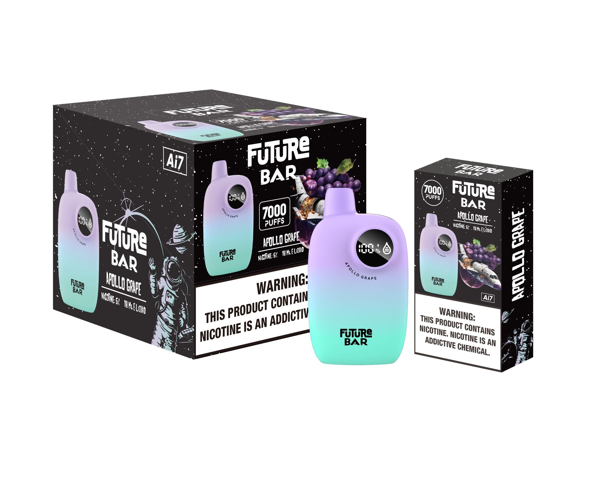 Future Bar 7000 Puffs Disposable Vape Wholesale - 1 Box / 10pcs