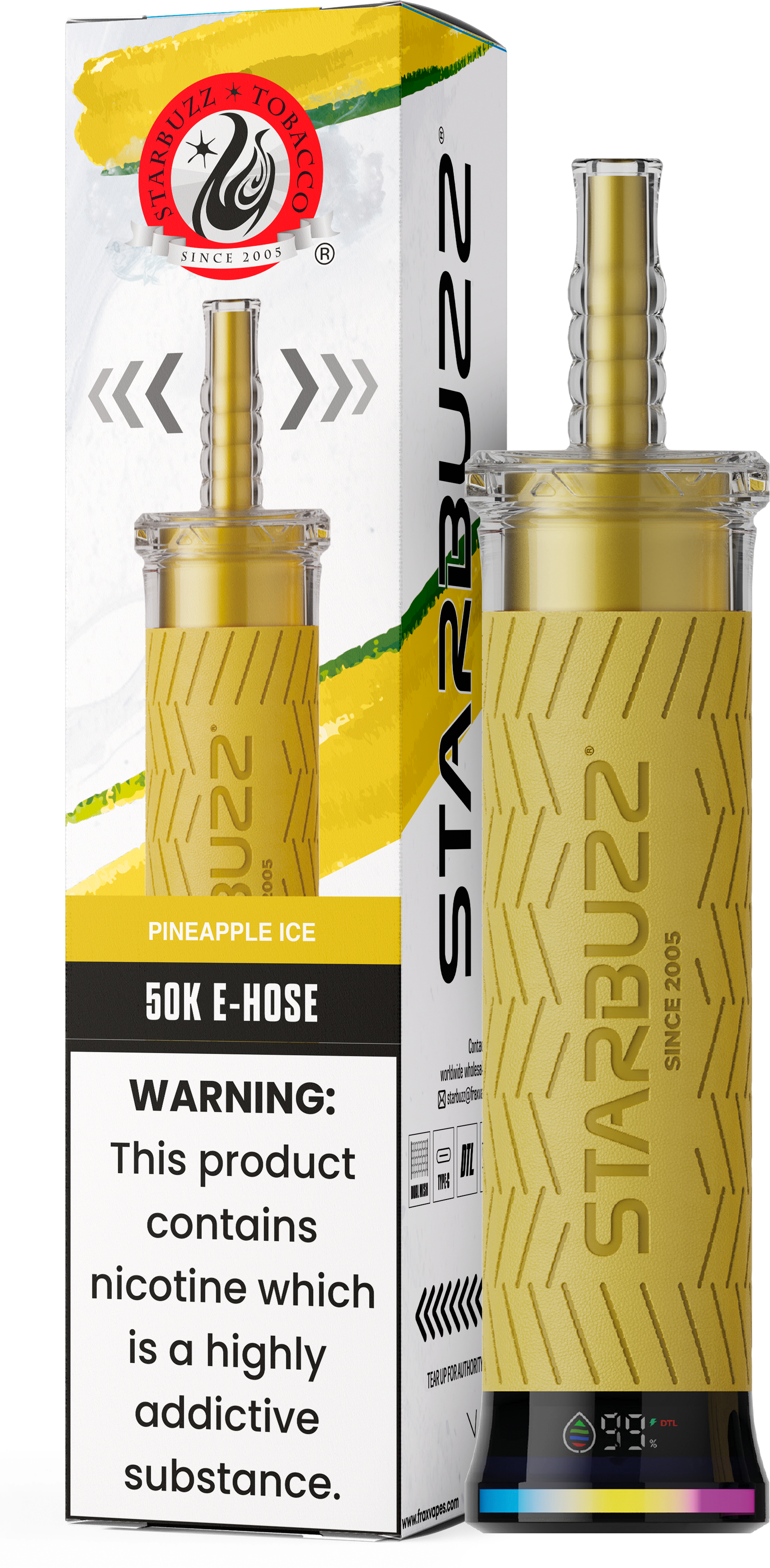 Starbuzz 50k E-Hose Vape 1pk