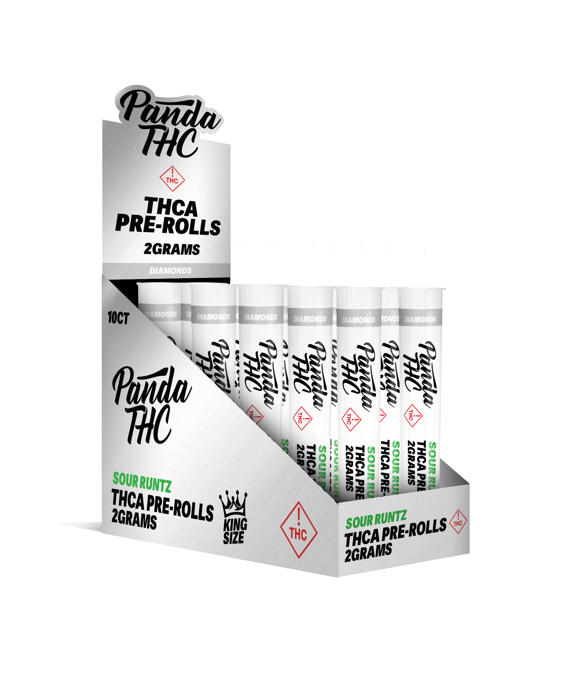 Panda THC THC-A 2G Pre-Rolls - 10ct