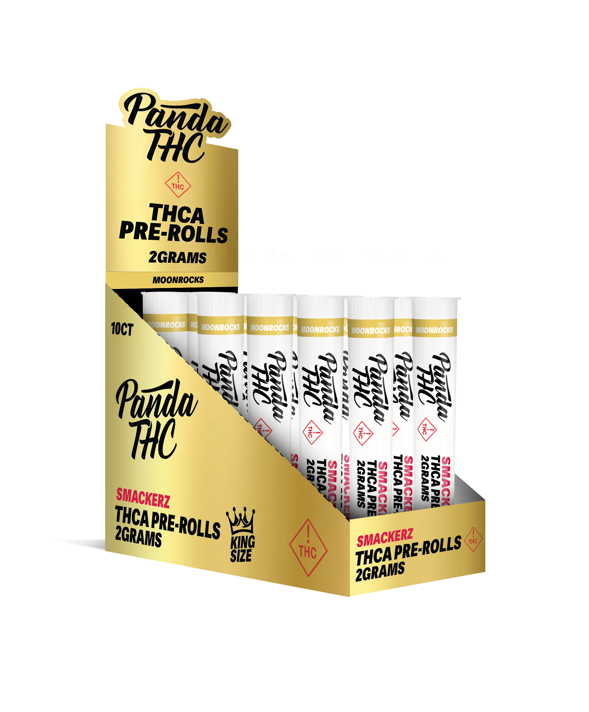 Panda THC THC-A 2G Pre-Rolls - 10ct