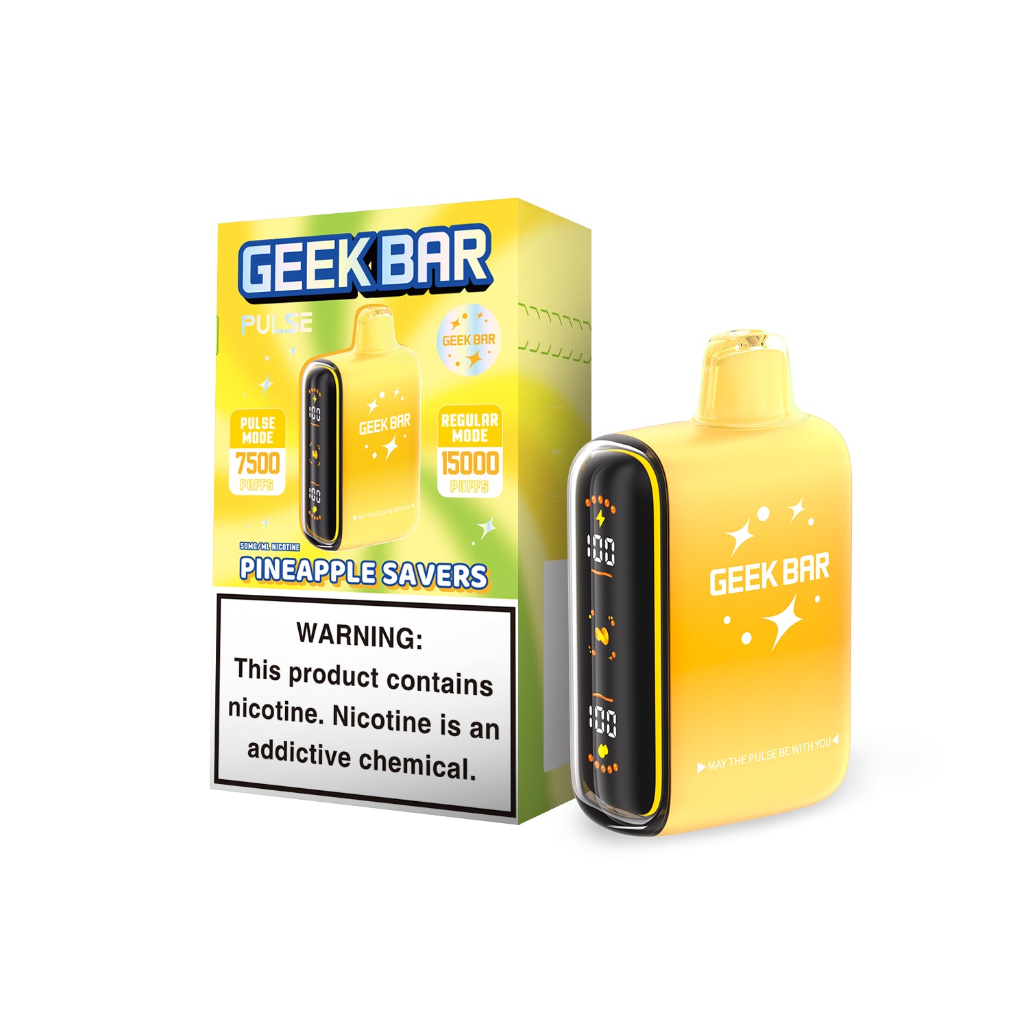(Pre-Order) Geek Bar Pulse Saver Edition 15000 Puffs Vape - 5ct