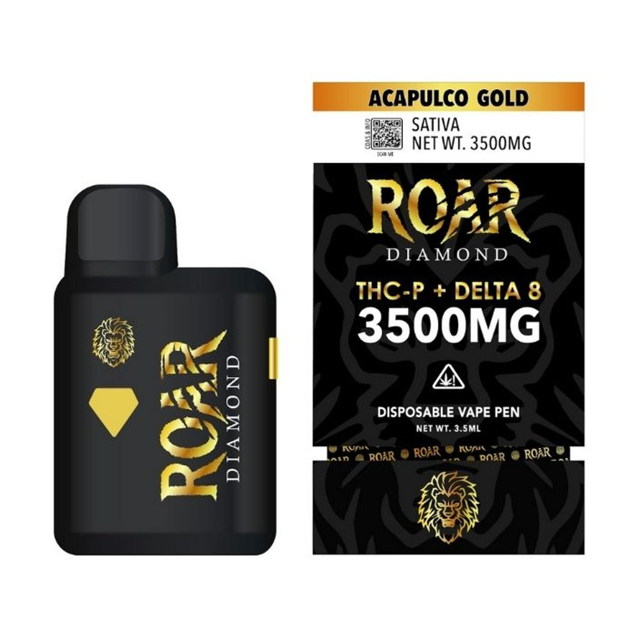 Roar Diamond 3.5g Disposable Vape Wholesale – 1 Box / 5 pcs