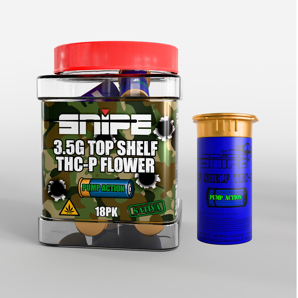 Snipe 3.5G Top Shelf THC-P Flower - 18ct.
