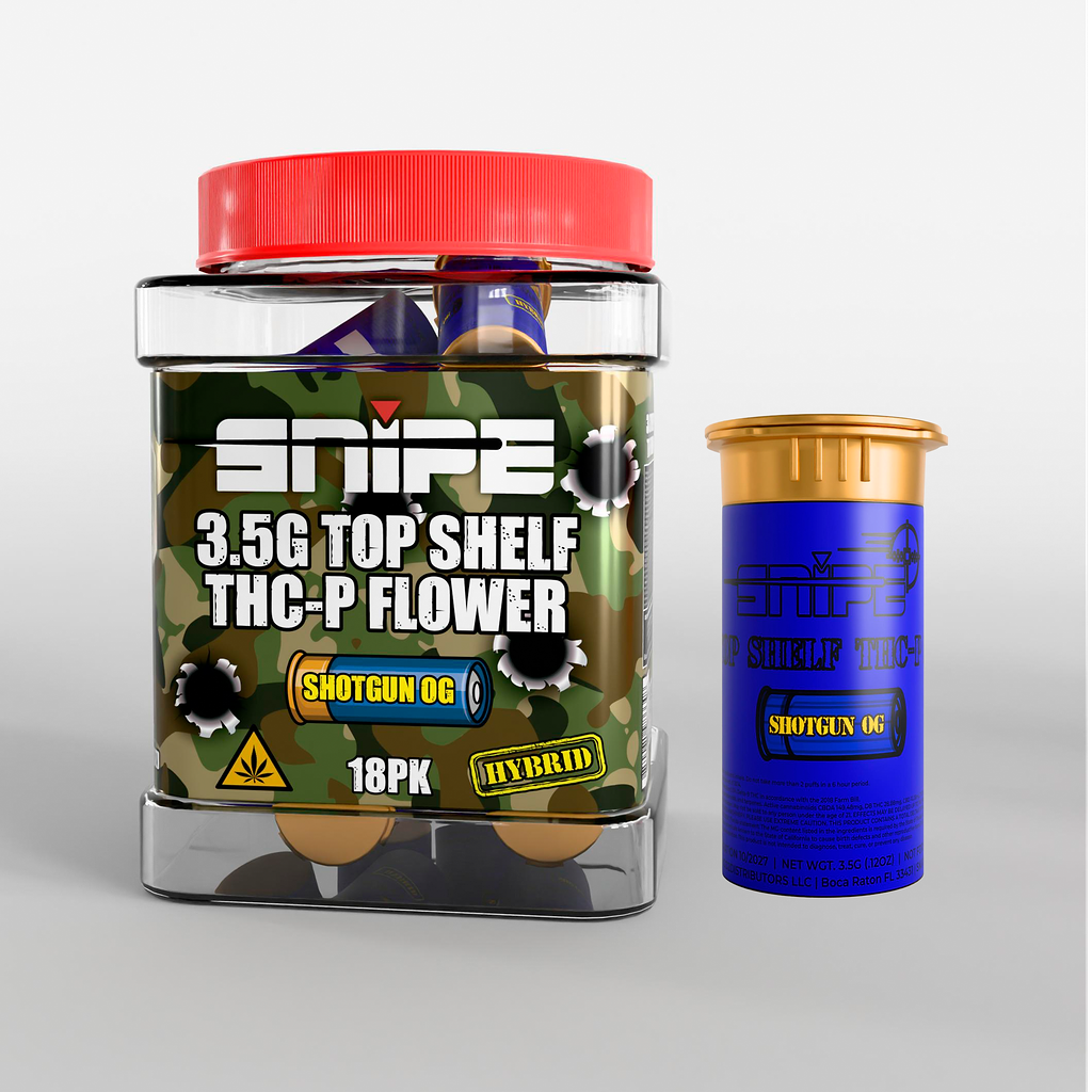 Snipe 3.5G Top Shelf THC-P Flower - 18ct.