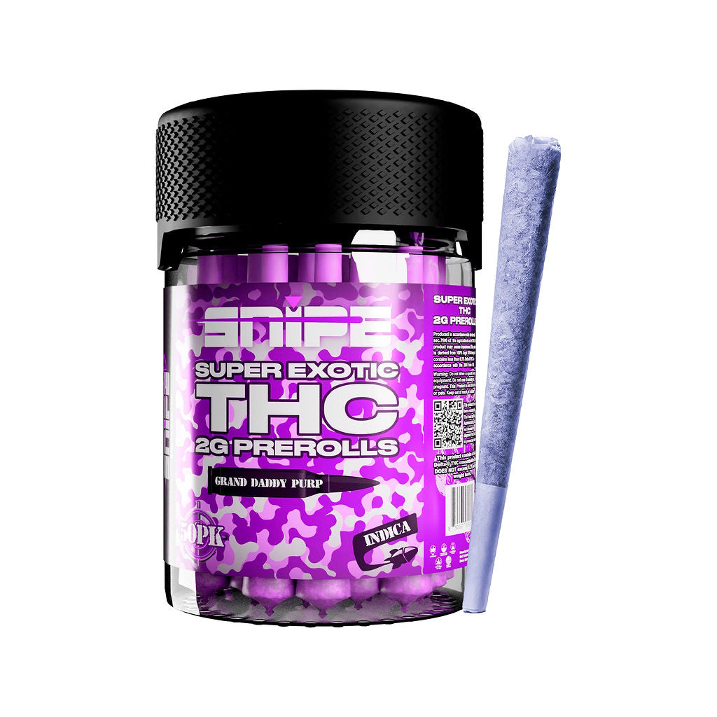 Snipe Super Exotic THC 2G Pre-Rolls - 50ct.