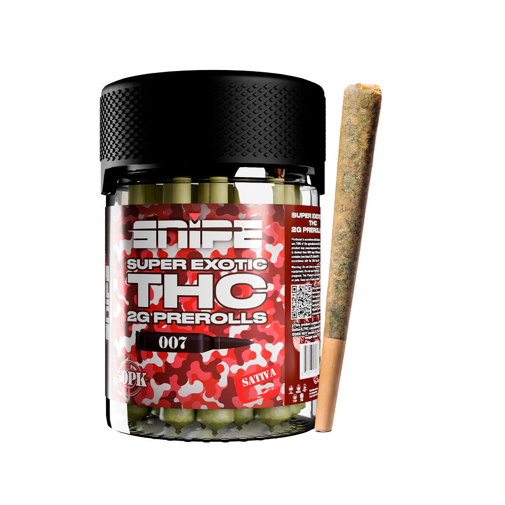 Snipe Super Exotic THC 2G Pre-Rolls - 50ct.