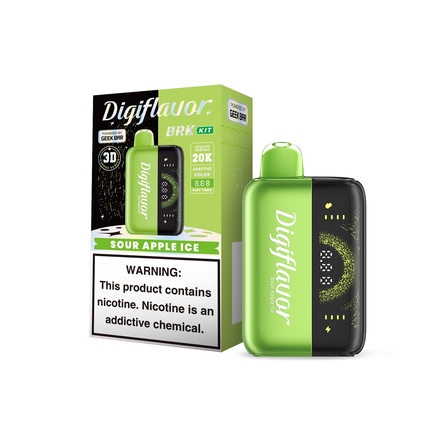 Digiflavor BRK KIT 20K Puffs - 5ct