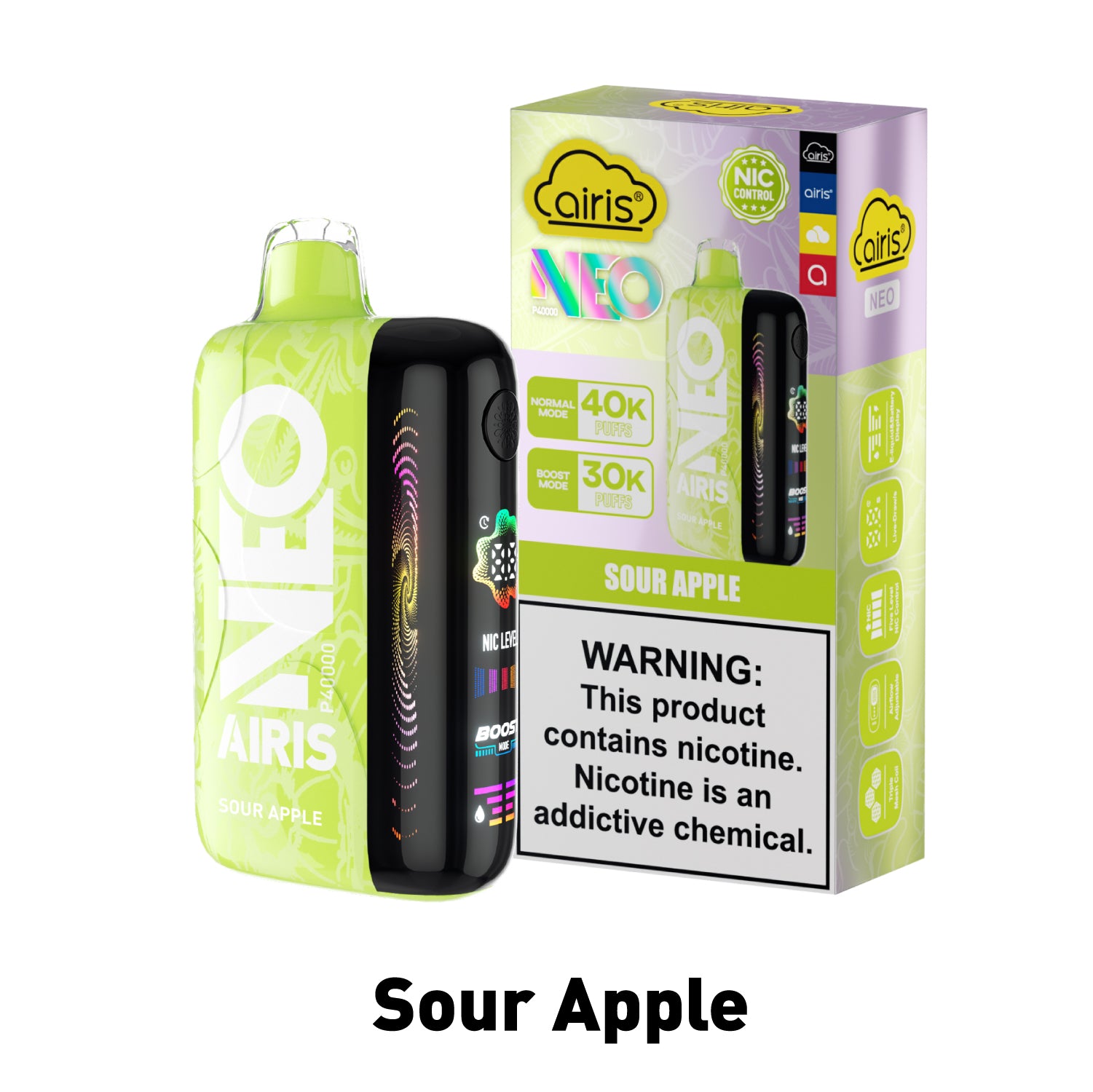 AIRIS NEO P40000 Puffs Vape - 5ct