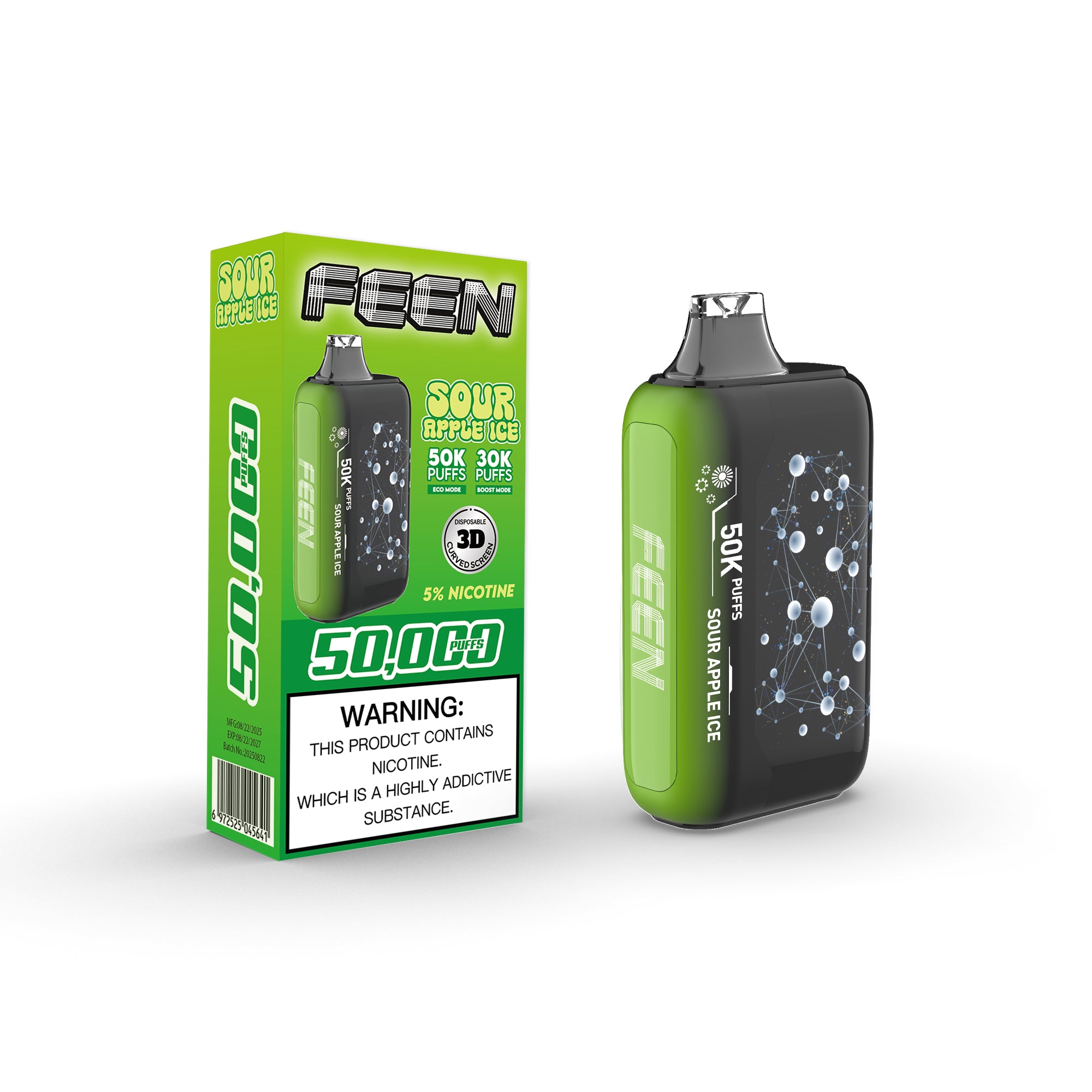 FEEN 50K Puffs Vape - 5ct