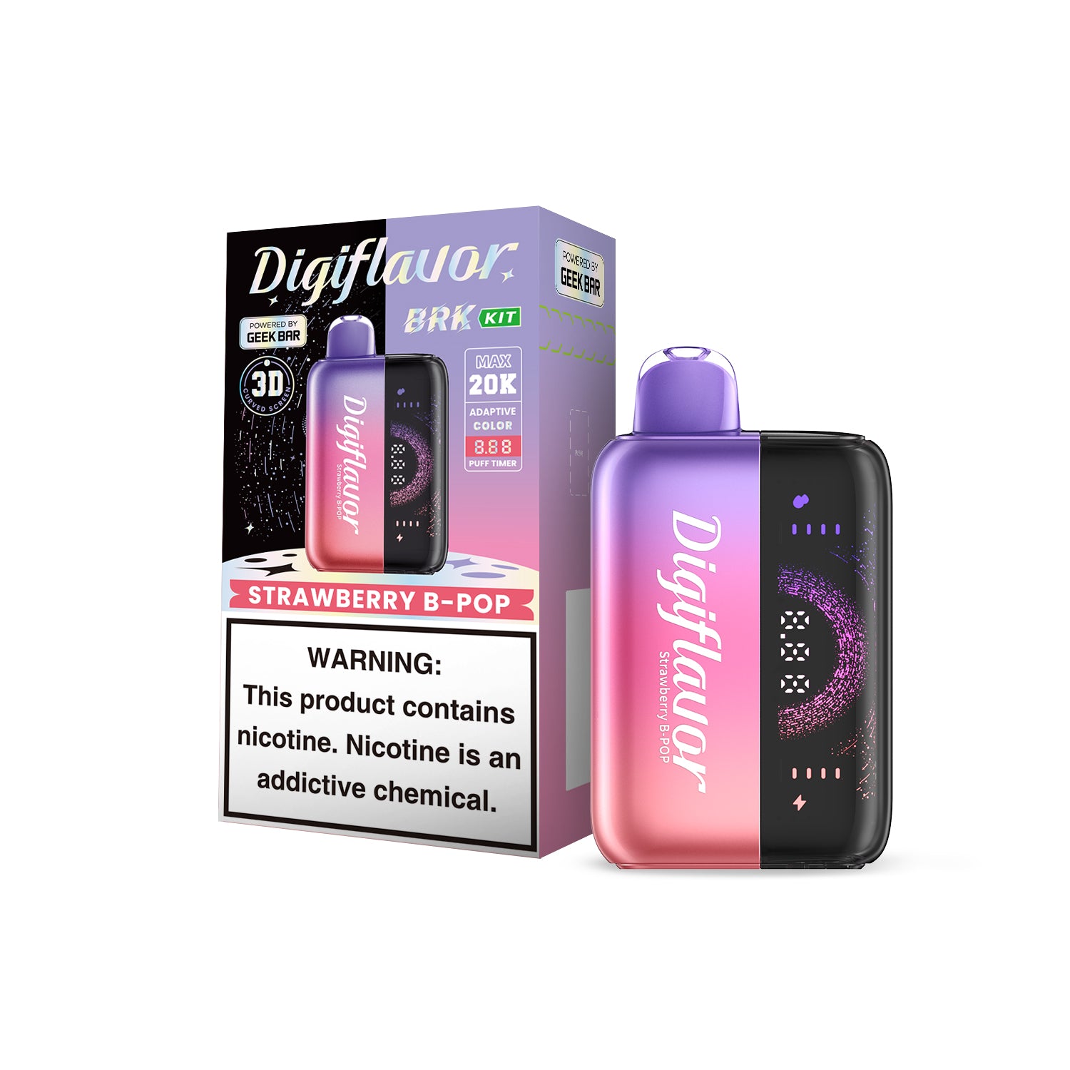 Digiflavor BRK KIT 20K Puffs - 5ct
