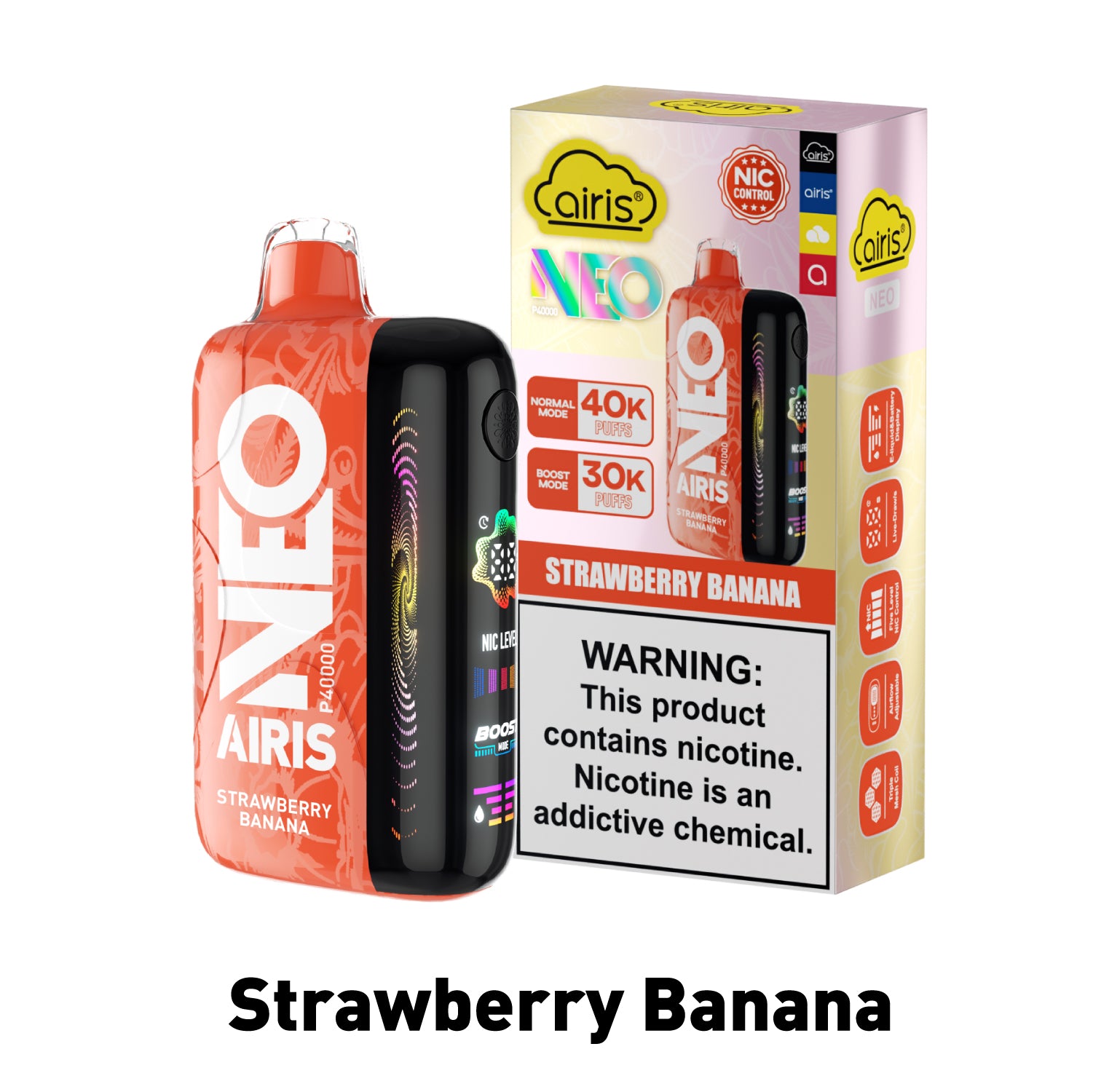 AIRIS NEO P40000 Puffs Vape - 5ct