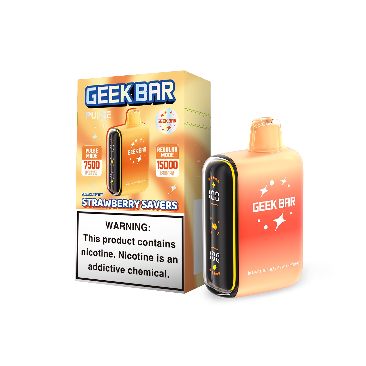 (Pre-Order) Geek Bar Pulse Saver Edition 15000 Puffs Vape - 5ct