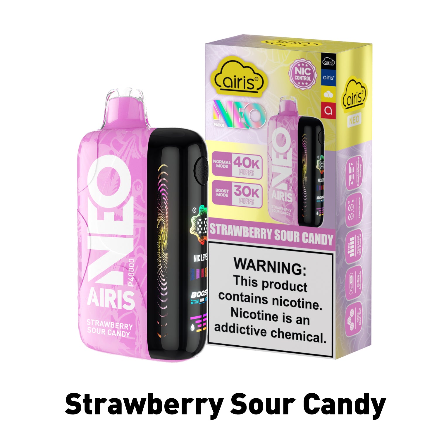 AIRIS NEO P40000 Puffs Vape - 5ct