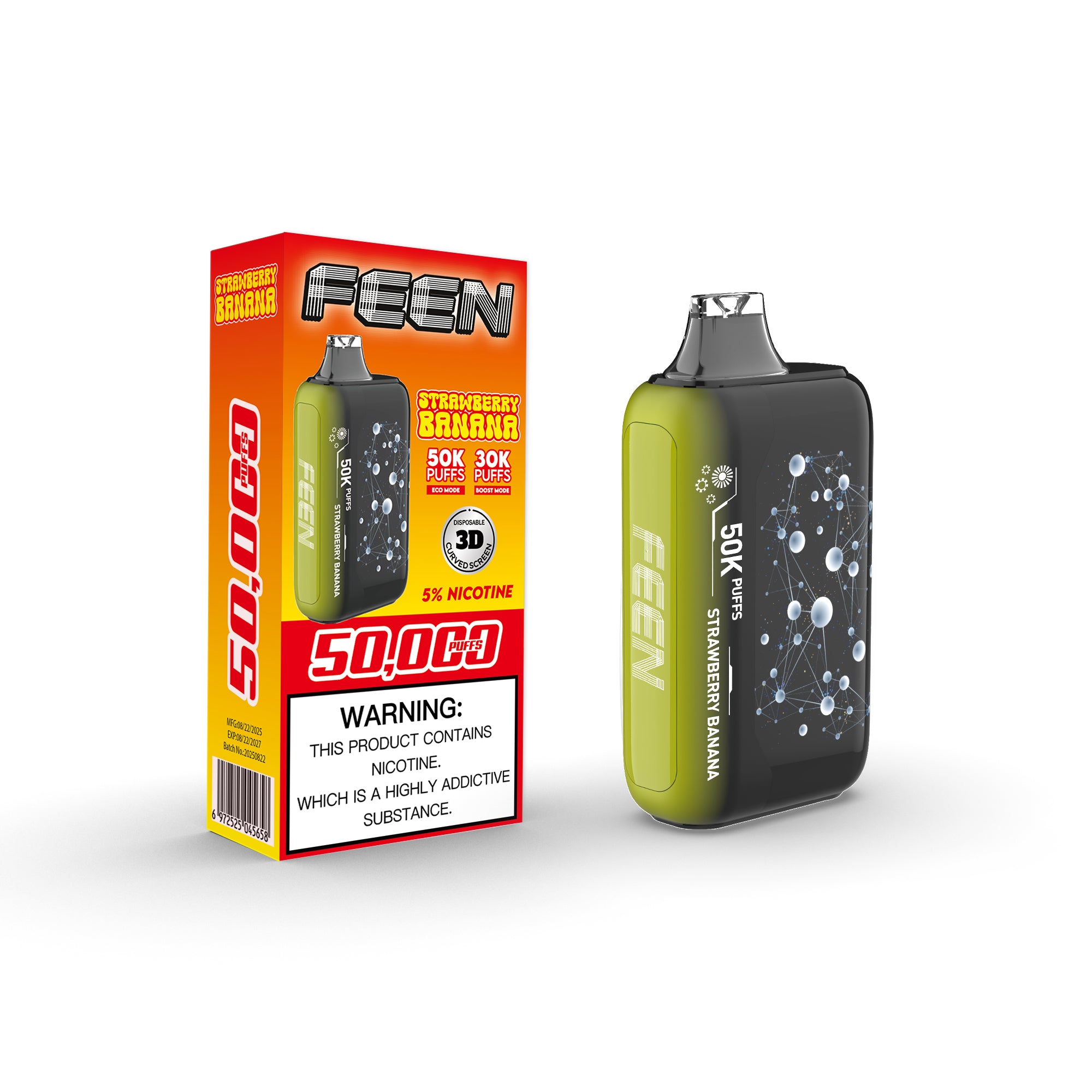 FEEN 50K Puffs Vape - 5ct