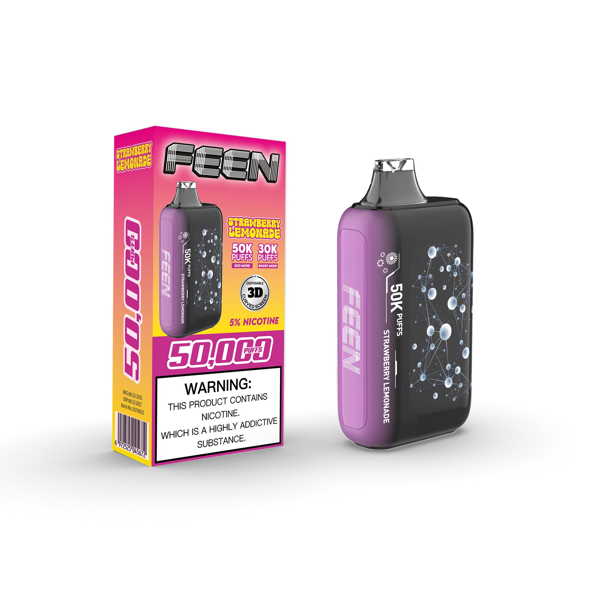 FEEN 50K Puffs Vape - 5ct