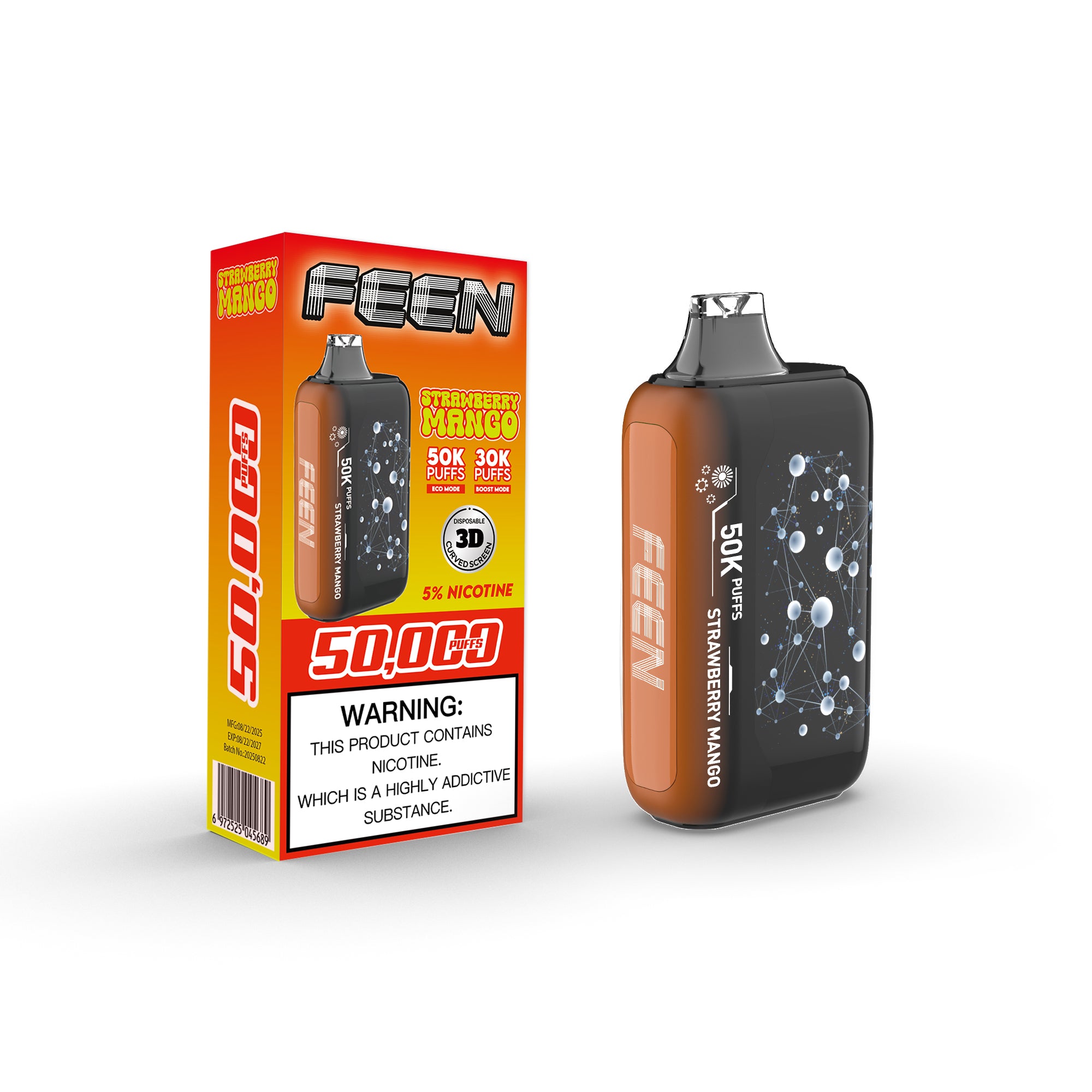 FEEN 50K Puffs Vape - 5ct