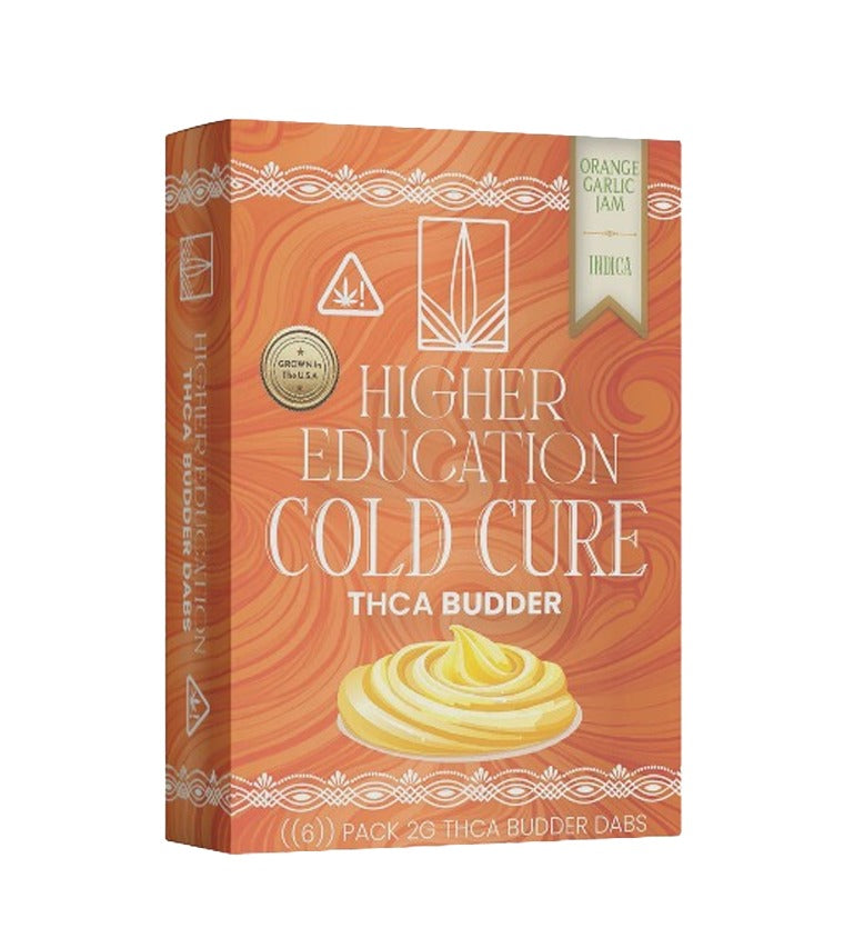 Higher Education Cold Cure 95% THCA Budder 2G - 6ct