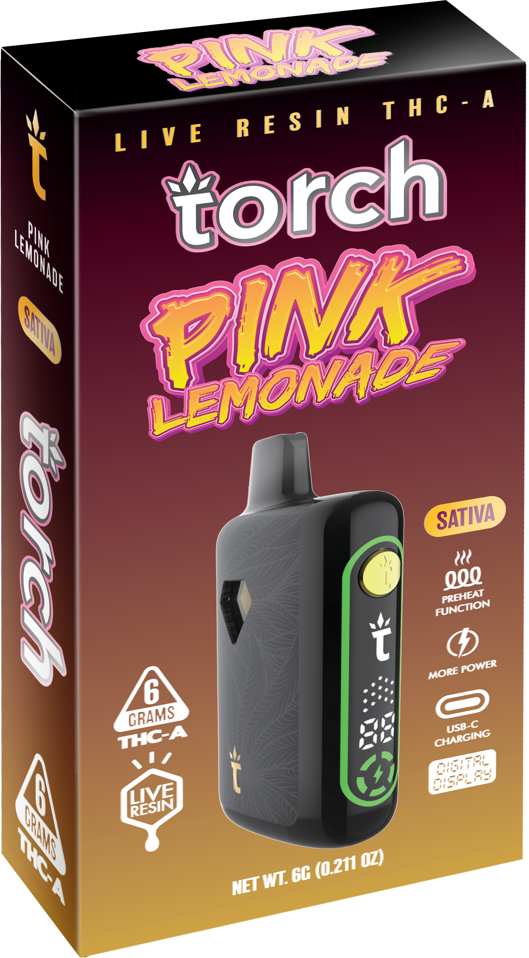 Torch Pulse Live Resin THC-A Device 6g