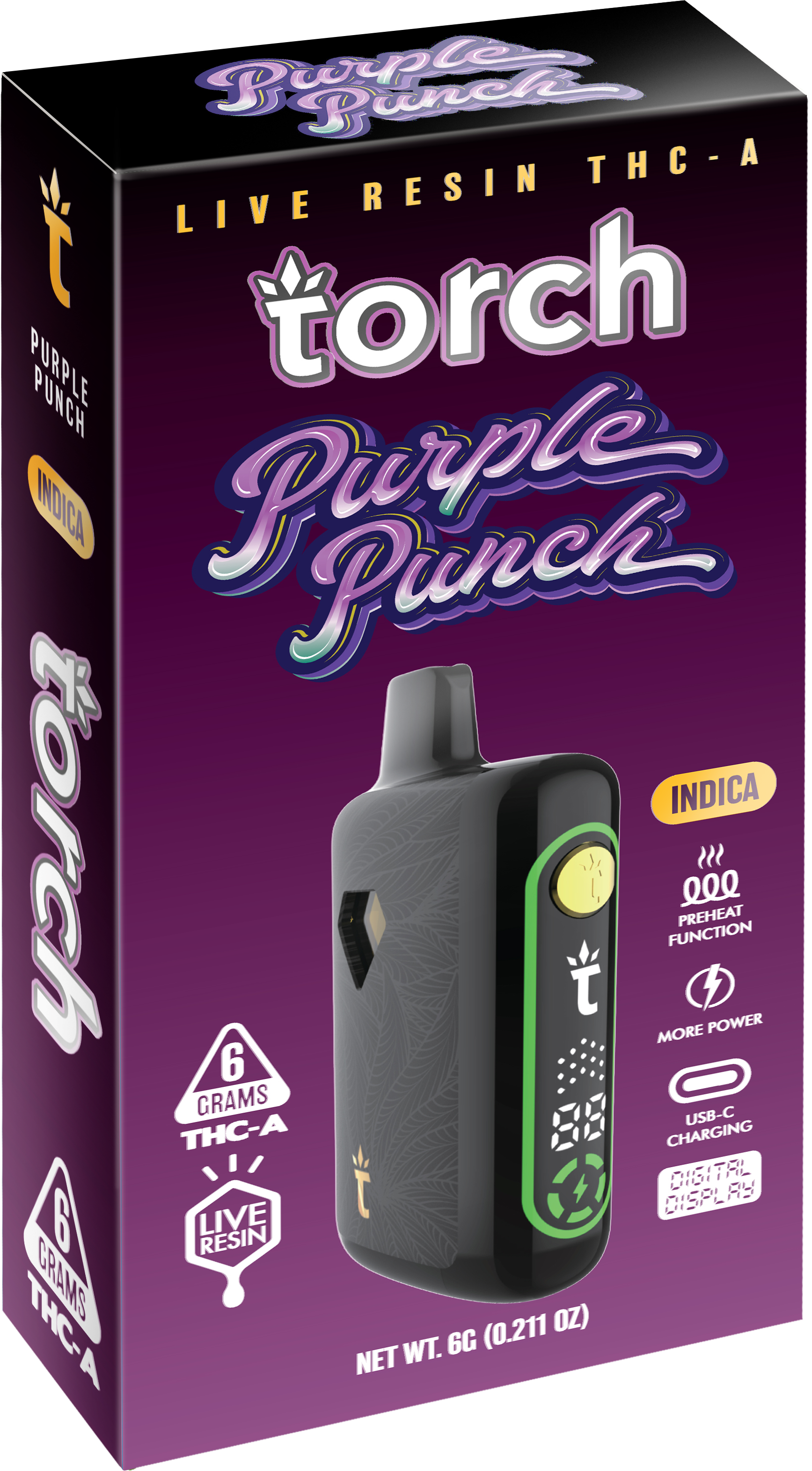 Torch Pulse Live Resin THC-A Device 6g