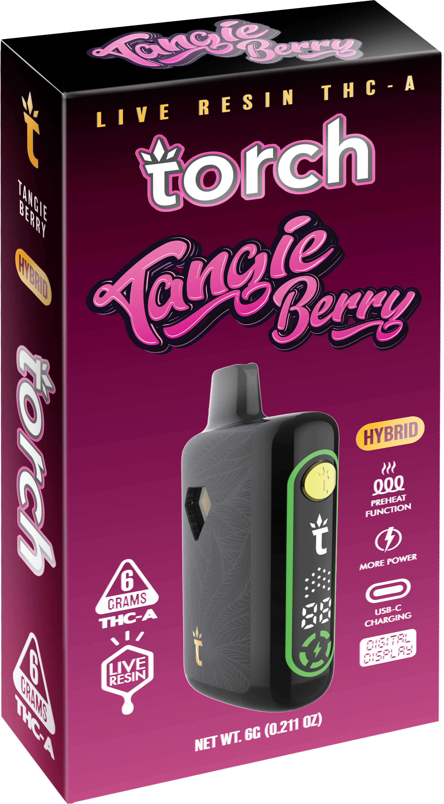 Torch Pulse Live Resin THC-A Device 6g