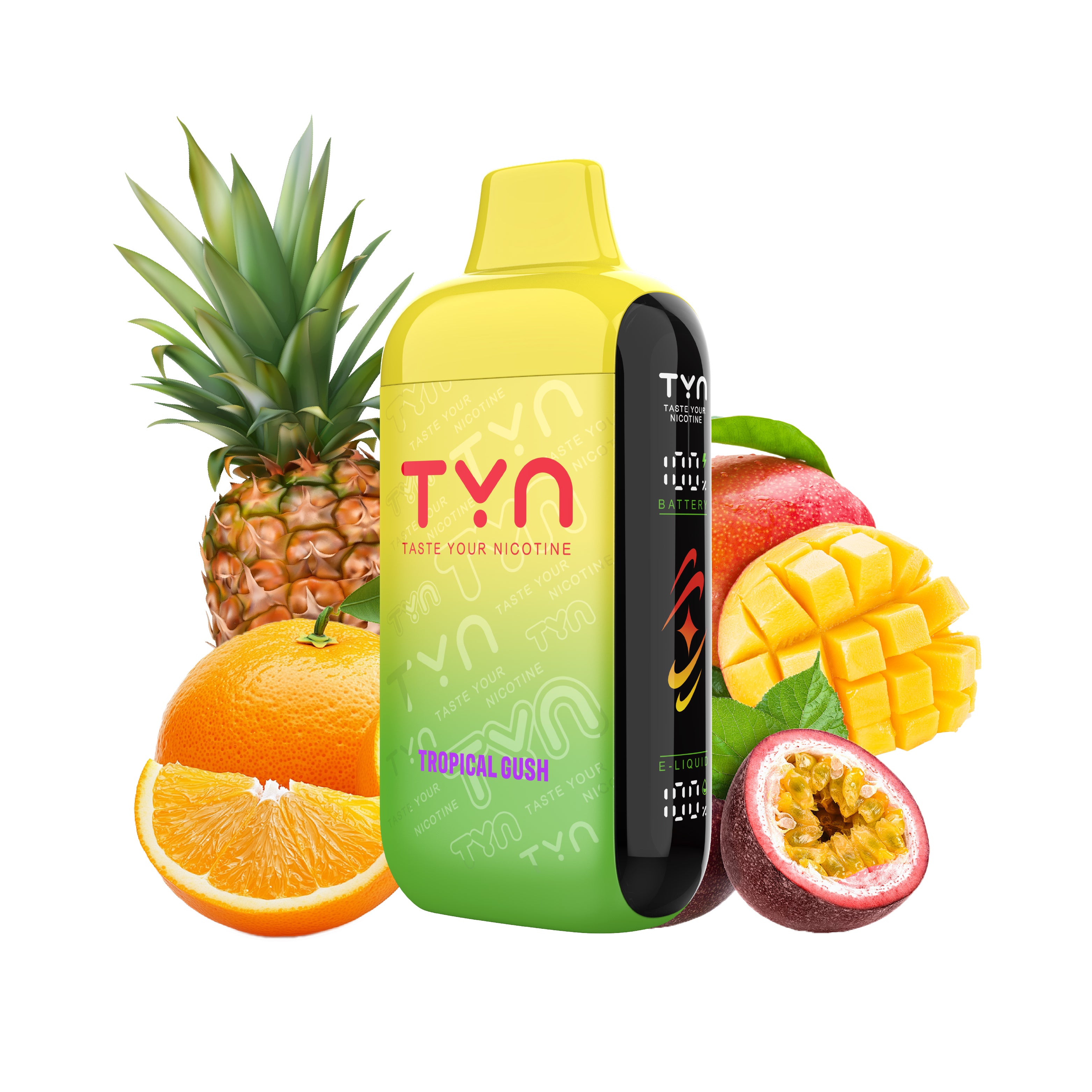 TYN 50K Puffs Disposable Vape Device - 5ct.