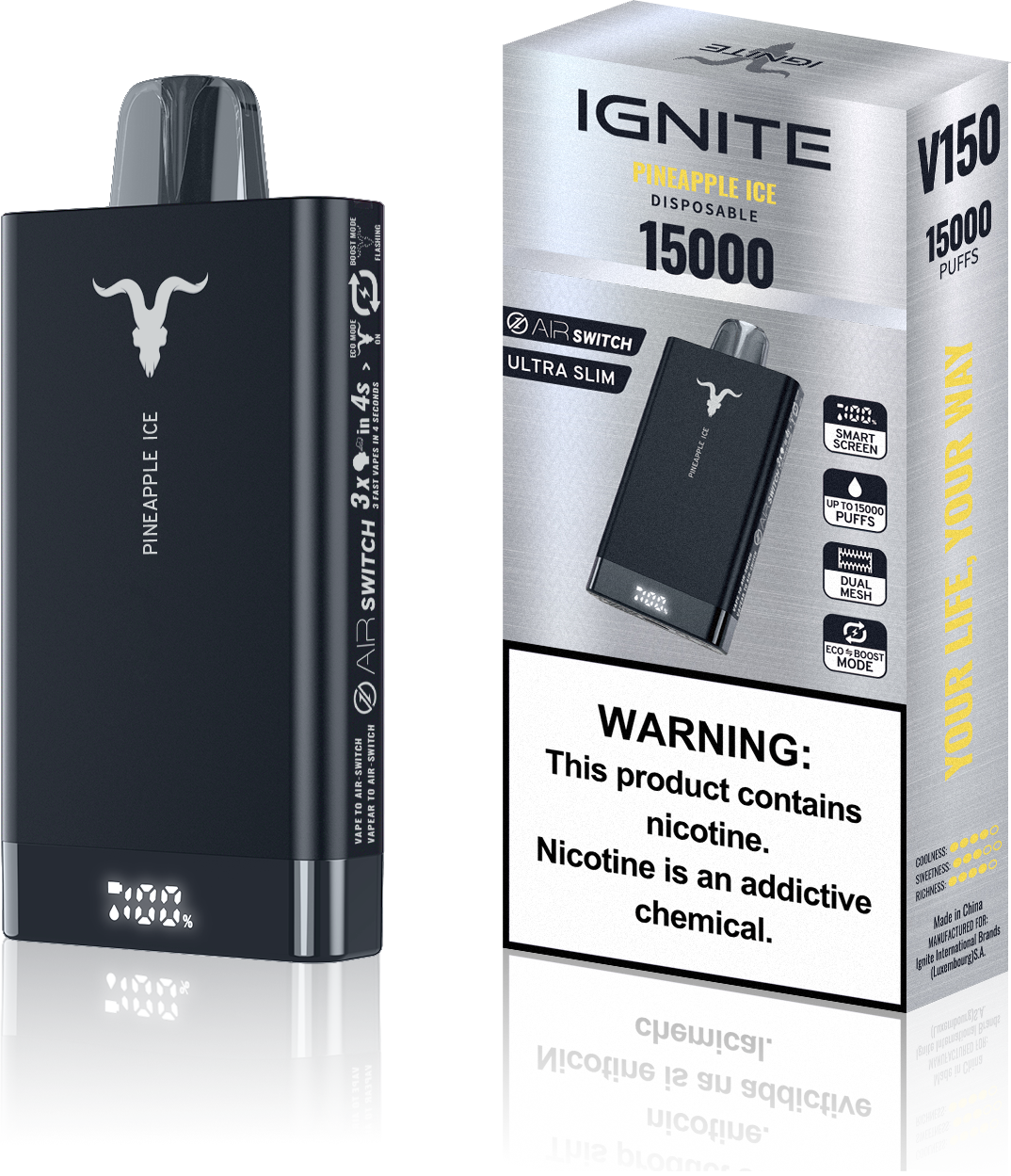 Ignite V150 15000 Puffs