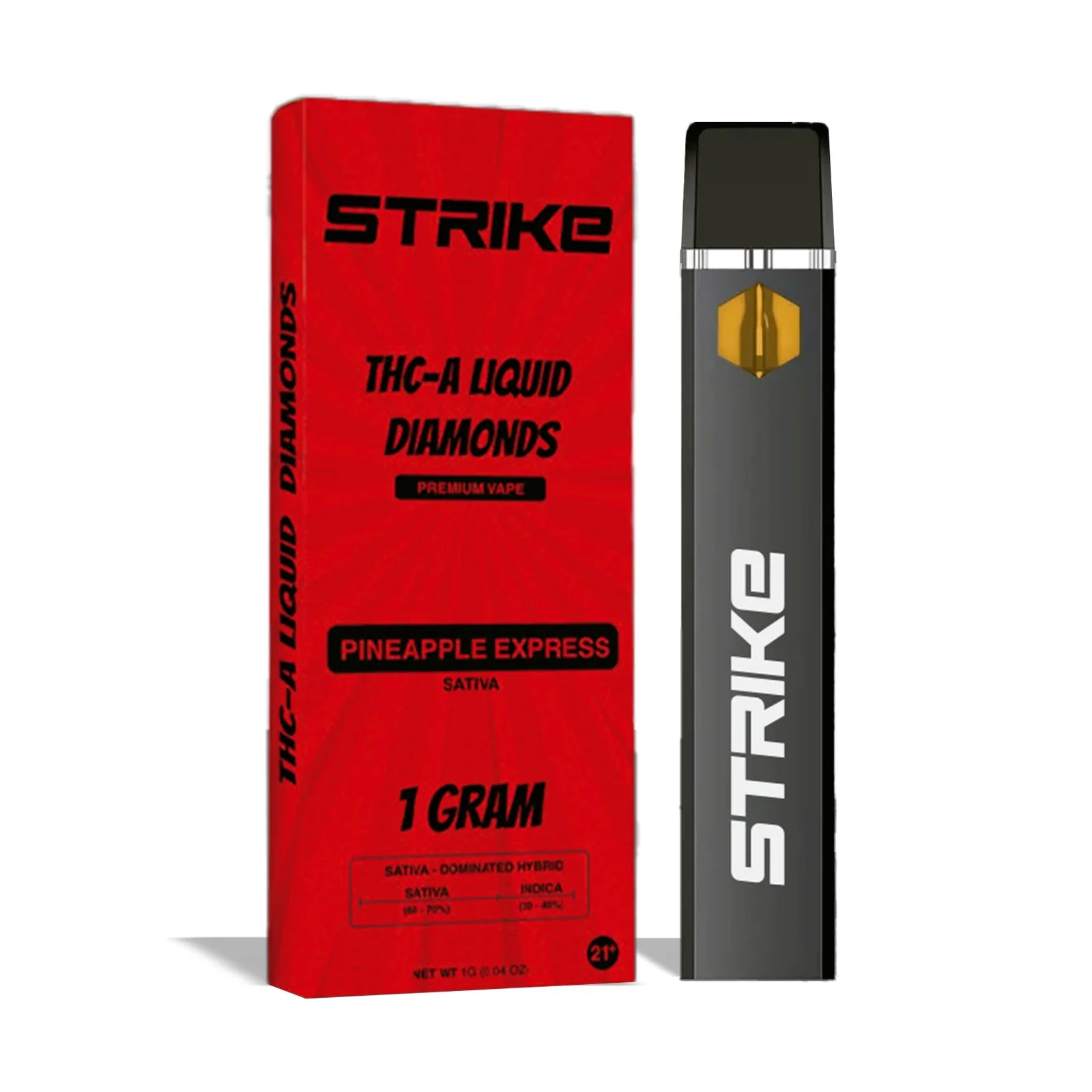 Strike 1 Round Series 1G Premium Vape - 5ct.