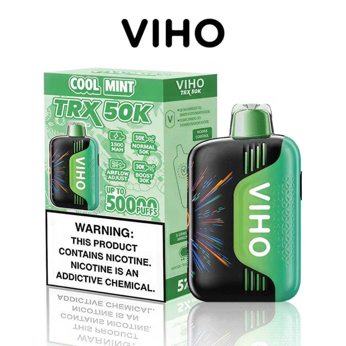 VIHO TRX 50K Puffs Vape - 5ct