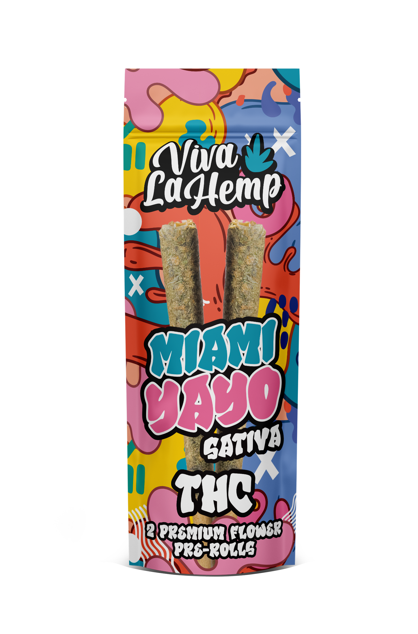 Viva La Hemp 2 THC Premium Flower Pre-Rolls - 10pk