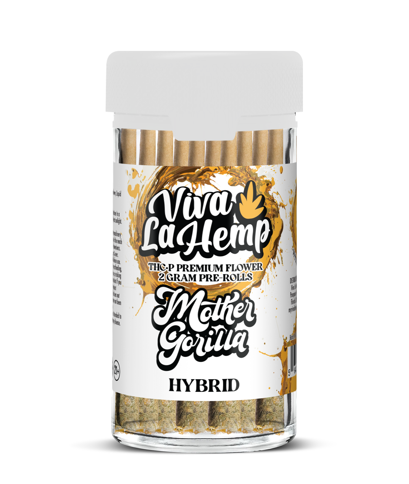 Viva La Hemp THC Premium Flower 2gr Pre-Rolls - 10ct