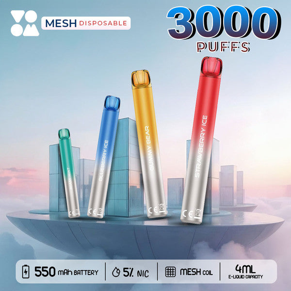 VOOM Mesh 3K Puffs Vape - 10ct
