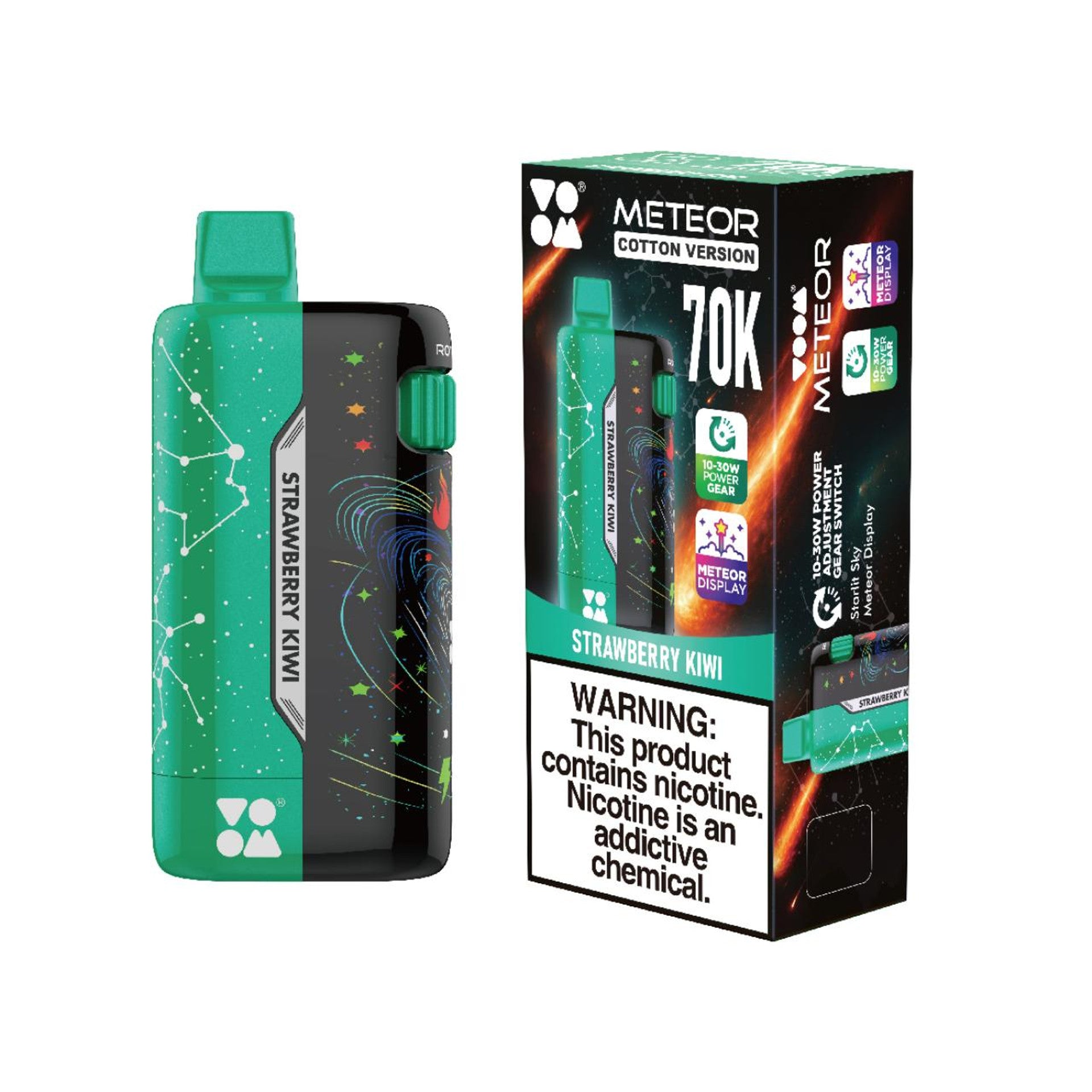 VOOM Meteor Cotton Version 70K Puffs Vape - 5ct