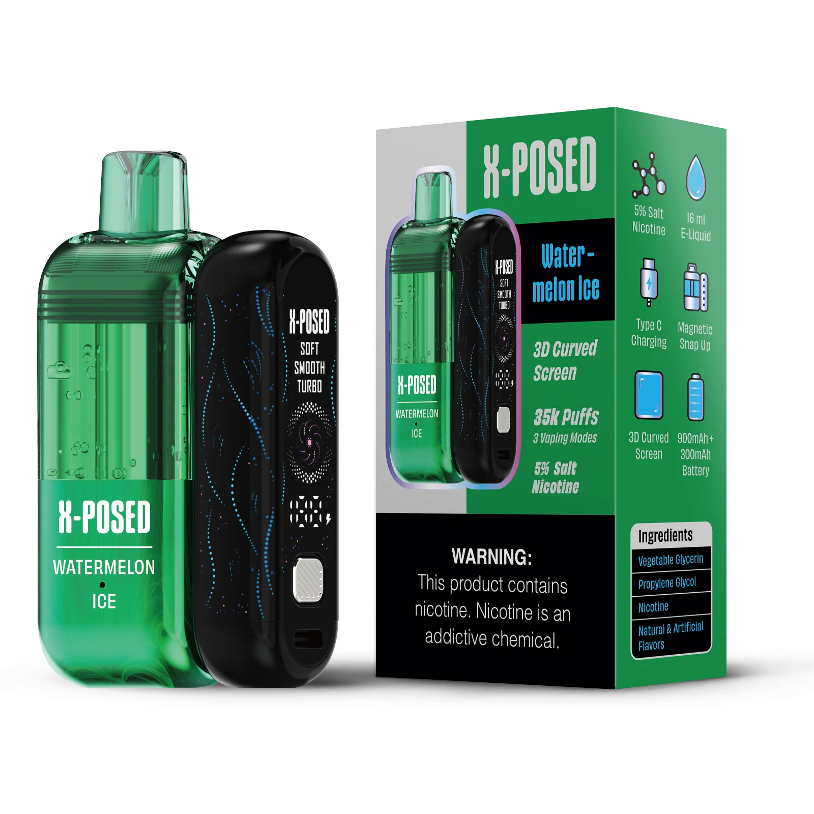 X-Posed 35K Puffs Pod - 5ct