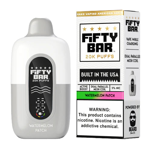Fifty Bar 20k Puffs -1 Pack/5pcs