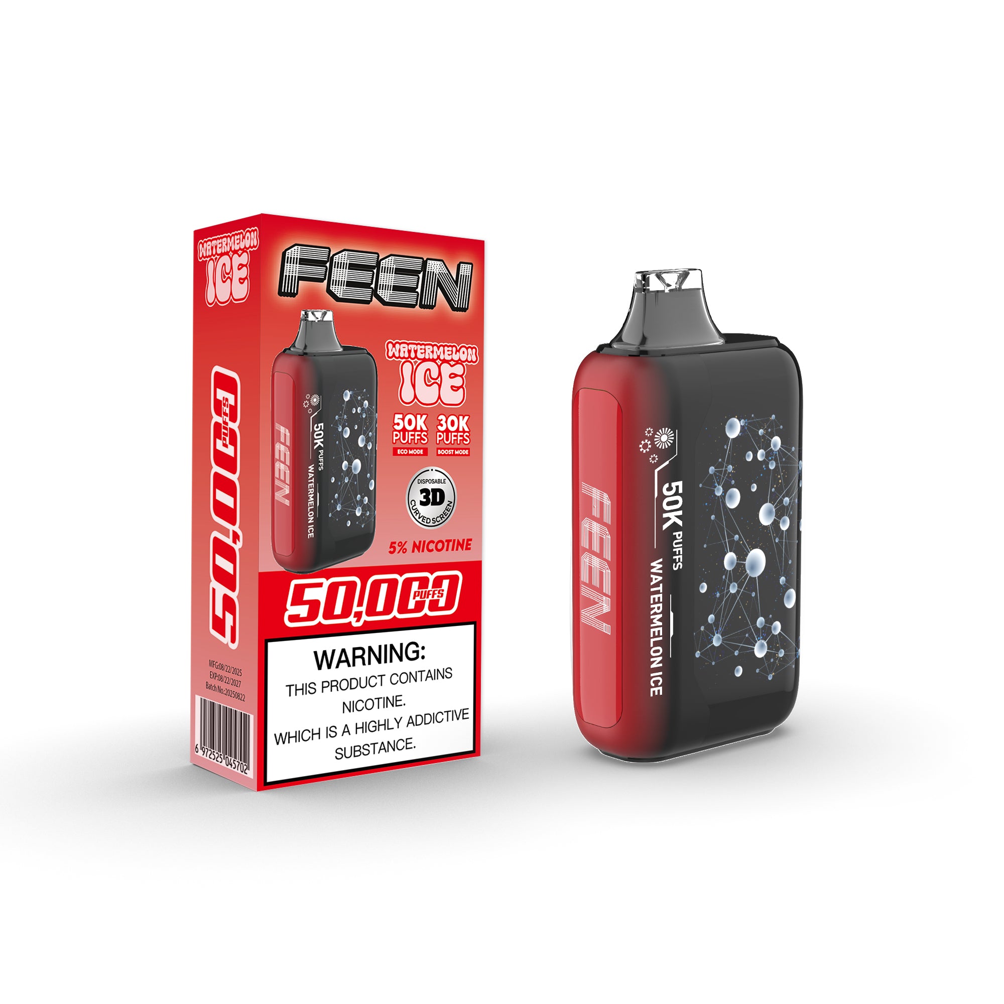 FEEN 50K Puffs Vape - 5ct