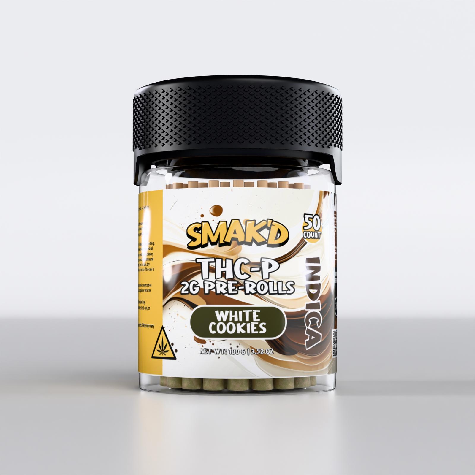 SMAK'D THC-P 2G Pre-Rolls - 50ct.