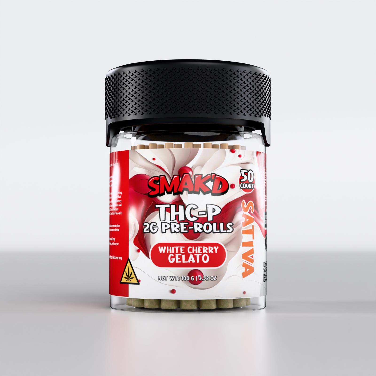 SMAK'D THC-P 2G Pre-Rolls - 50ct.