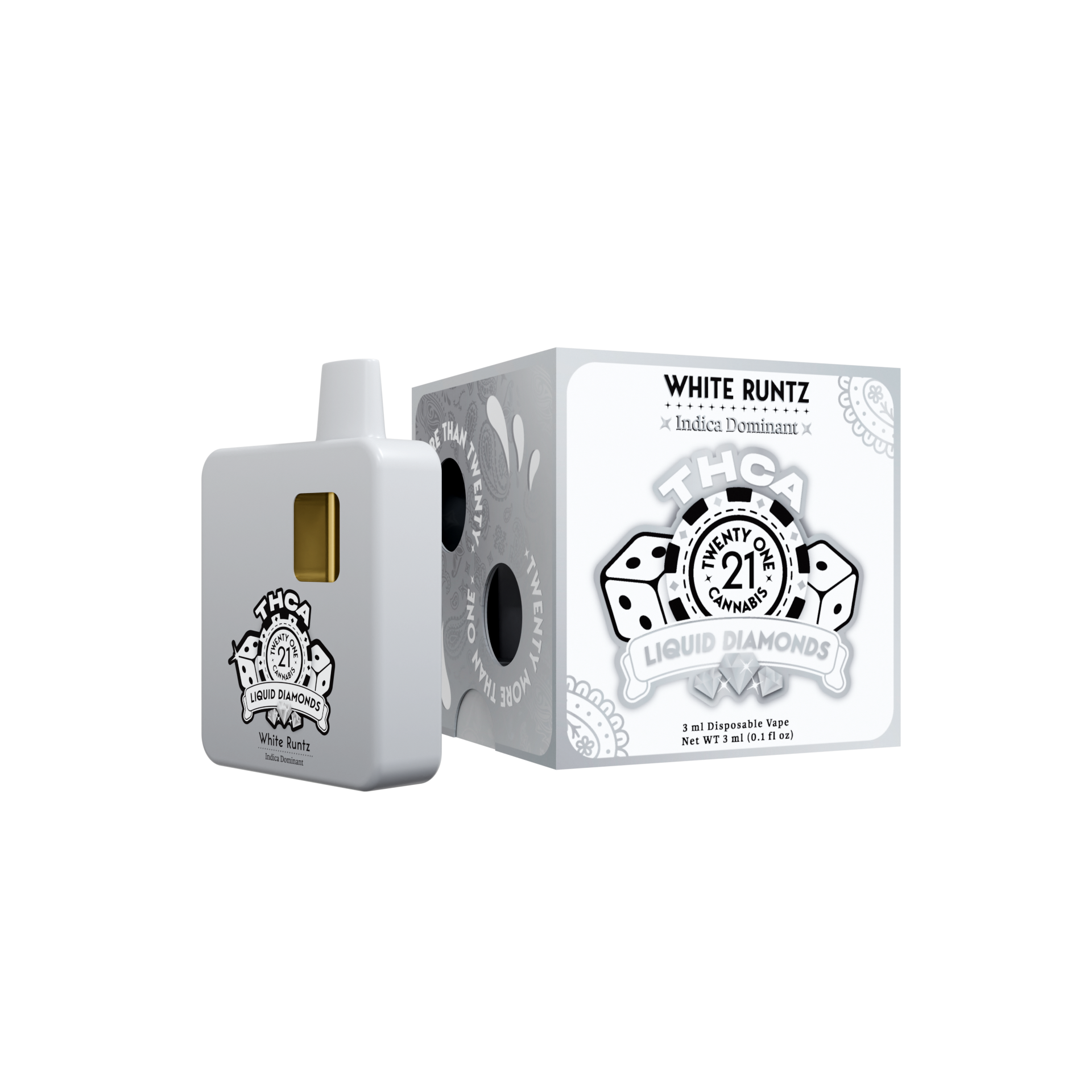 Twenty One Liquid Diamonds 3ml Vape - 6ct