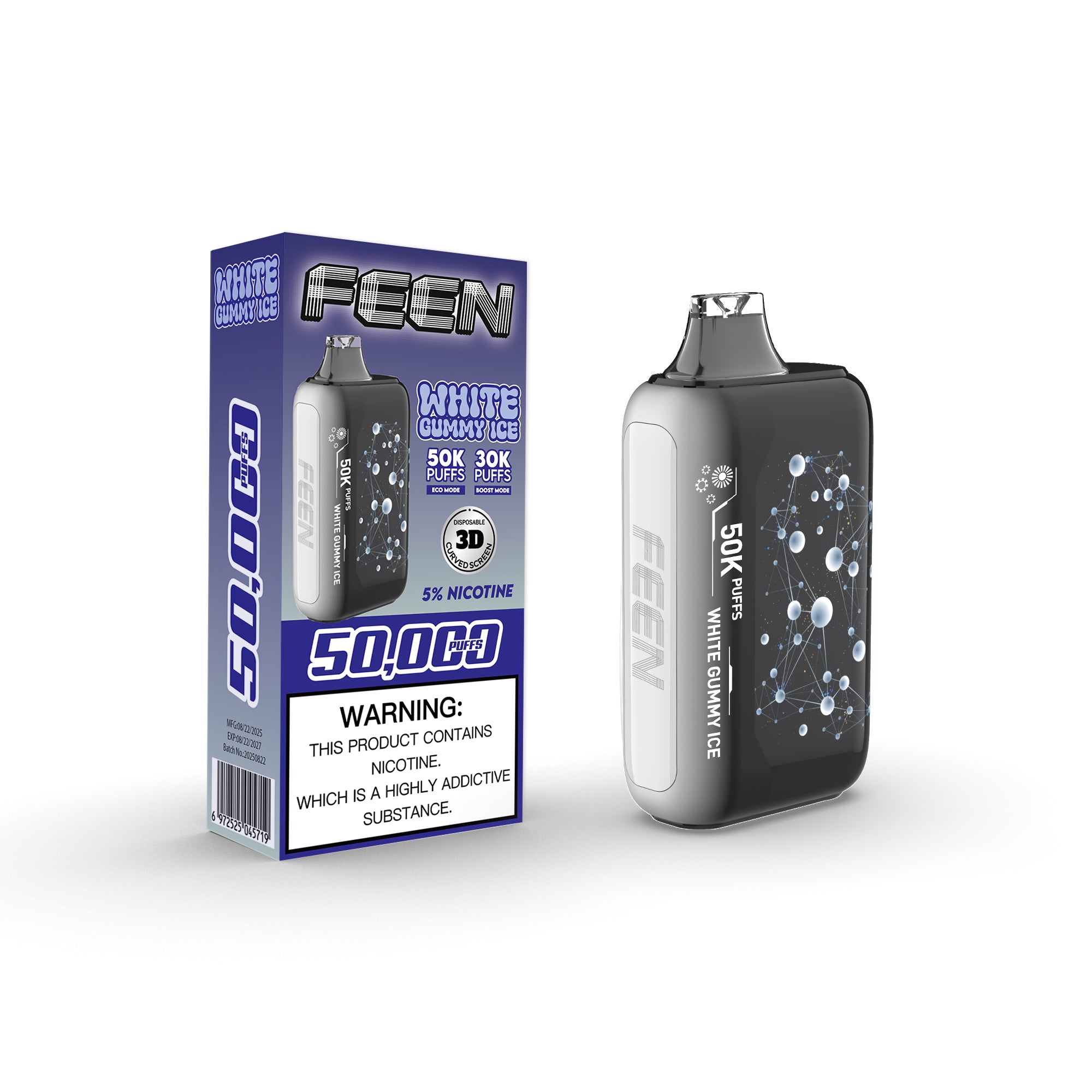 FEEN 50K Puffs Vape - 5ct