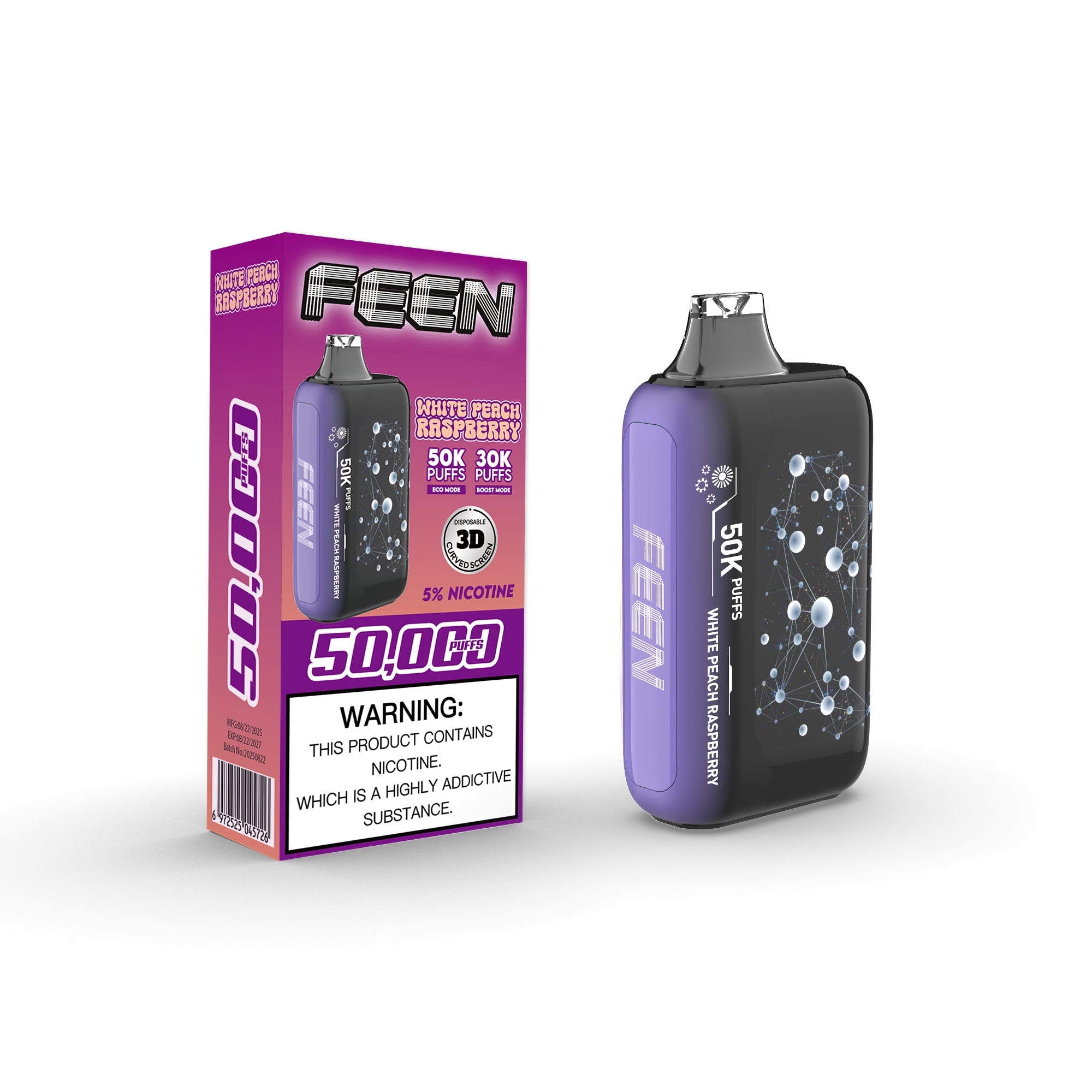 FEEN 50K Puffs Vape - 5ct