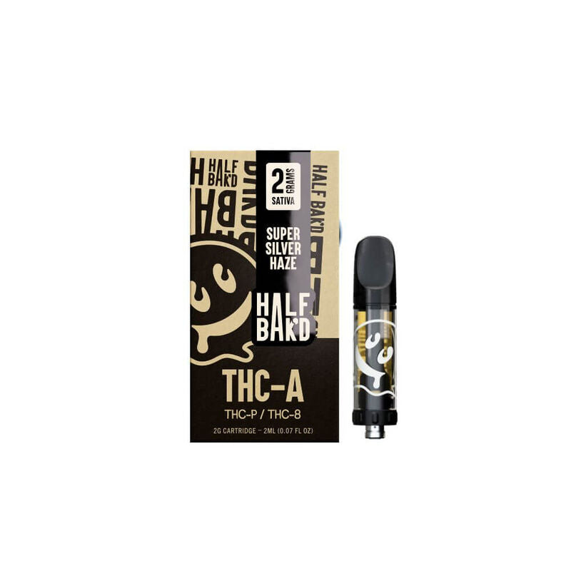 Half Bak'd 2G THC + THC-P + THC-8 Cartridge