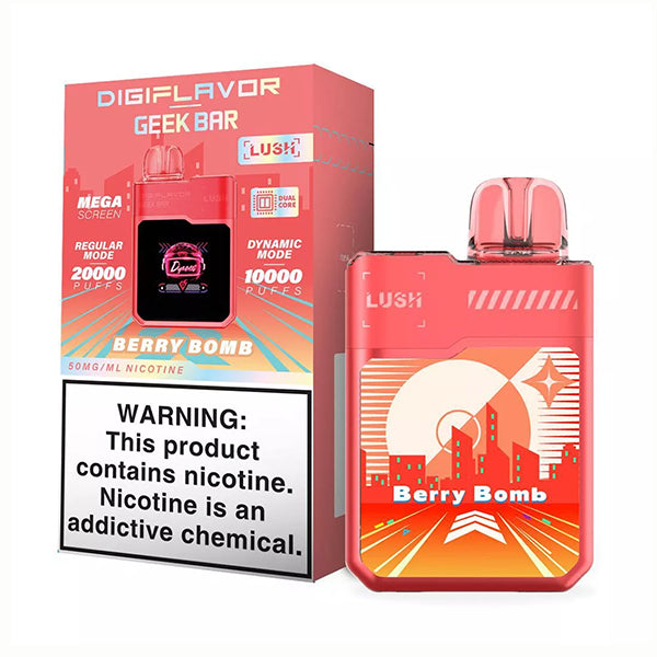 Digiflavor Geek Bar LUSH 20000 Puffs - 5ct